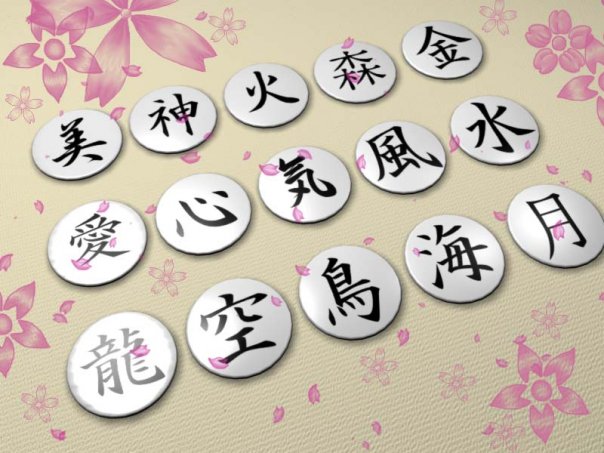 kanjis Los kanjis son caracteres chinos que se utilizan en la escritura 